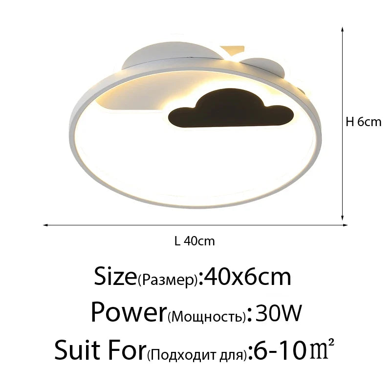 plafonnier led créatif pour intérieur lumineux et moderne
