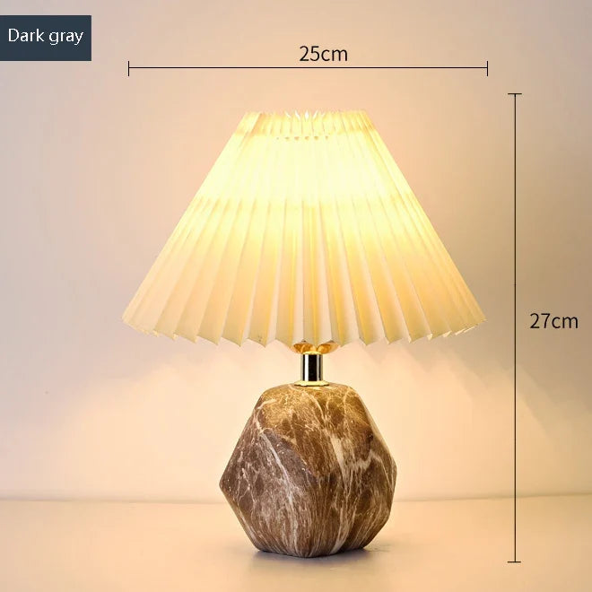 lampe de chevet moderne en céramique pour bureau et veilleuse créative