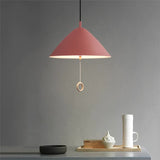 Suspension design simple macaron avec interrupteur à tirer