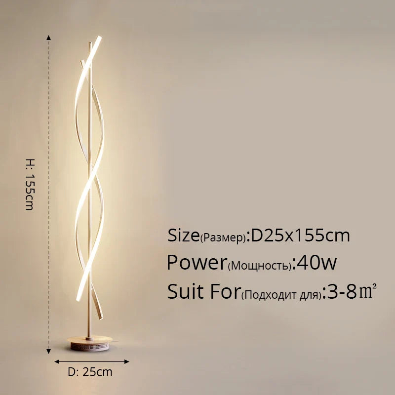 lampadaire design pour éclairage intérieur moderne et élégant