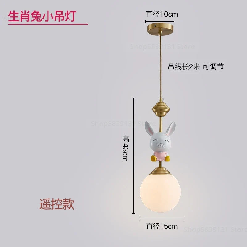 suspension led décorative dessin animé nordique pour noël