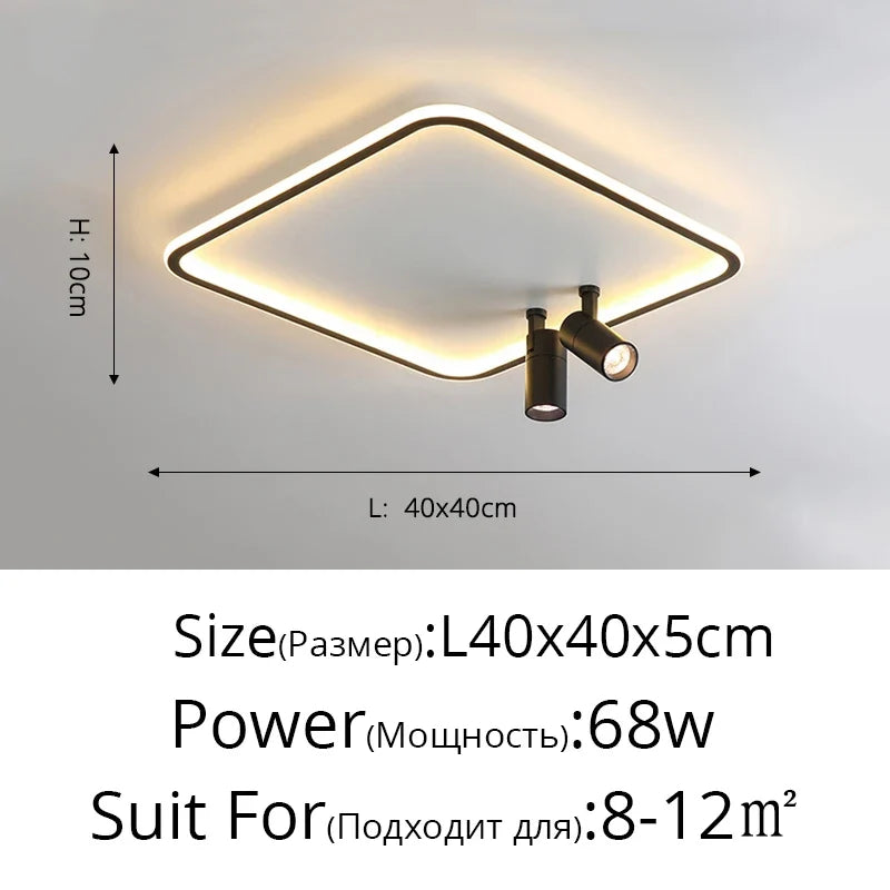 lustre led moderne pour intérieur décoration lumière projecteur