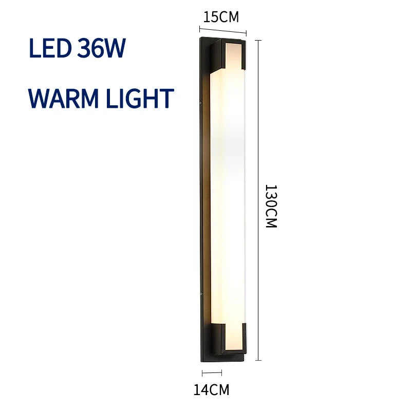 Applique extérieure LED IP65 mur extérieur porche balcon inox Garage lumière jardin terrasse cour éclairage étanche