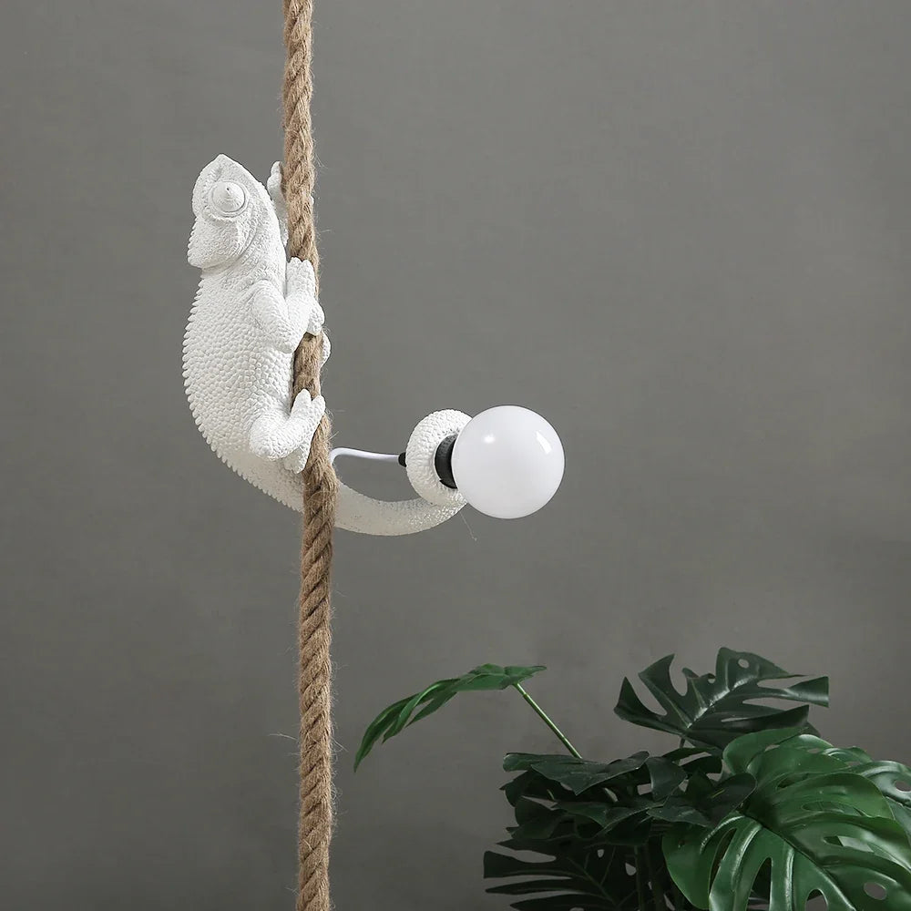 suspension en résine caméléon pour décoration artistique moderne