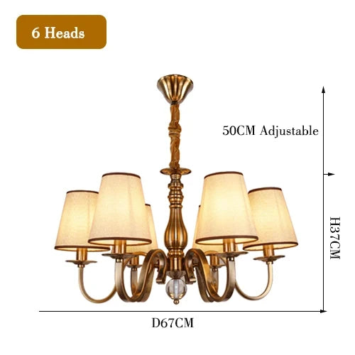 Lustre de luxe classique