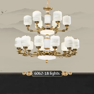 lustre chinois grande taille pour décoration d'intérieur élégant