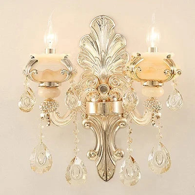 applique murale en cristal design moderne pour intérieur élégant