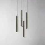 Suspension moderne à led en béton pour décoration industrielle