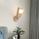applique murale nordique en bois avec support réglable