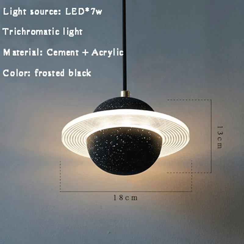 suspension étoile design industriel moderne pour intérieur décoratif