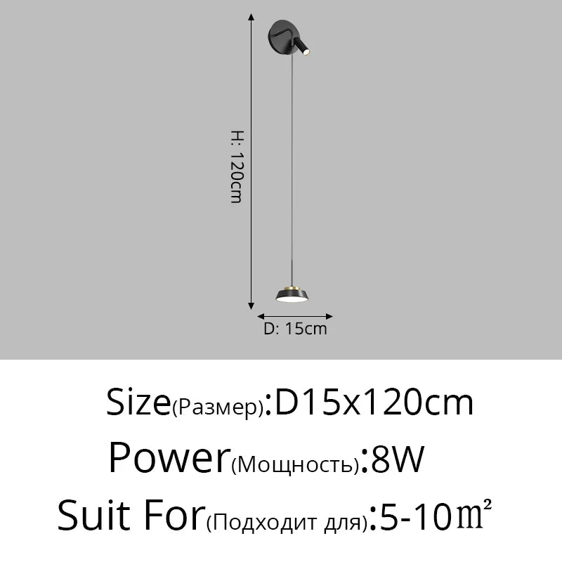 suspension de chevet luxe minimaliste petit lustre moderne