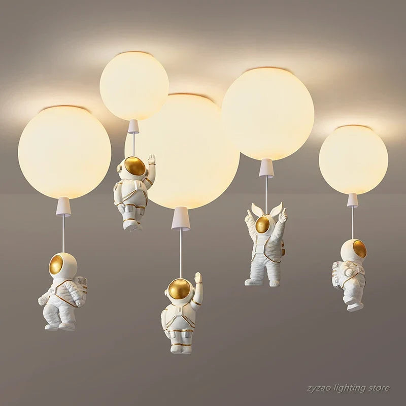 suspension nordique décorative pour chambre d'enfant design ludique