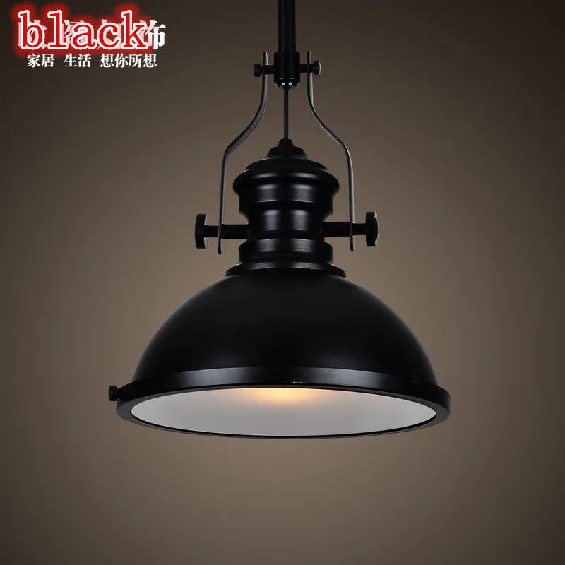 lustre industriel en fer style nordique pour cadeaux de nouvel an