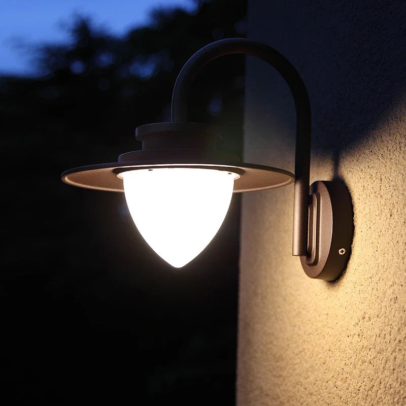 Applique murale extérieure lampe de terrasse 110V décoration éclairage étanche porche jardin porche décoration porte d'entrée terrasse applique murale