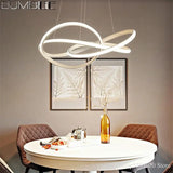 lustre à led moderne pour décoration intérieure élégante