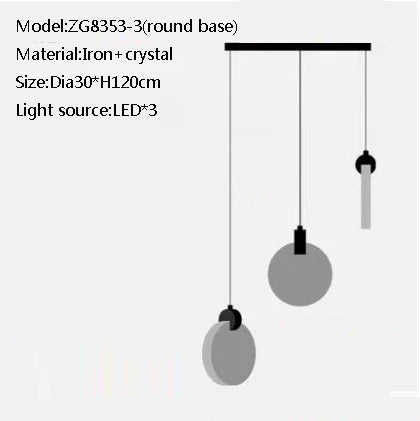 lustre en cristal design pour intérieur moderne et élégant