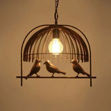 suspension décorative en forme d'oiseau style nordique