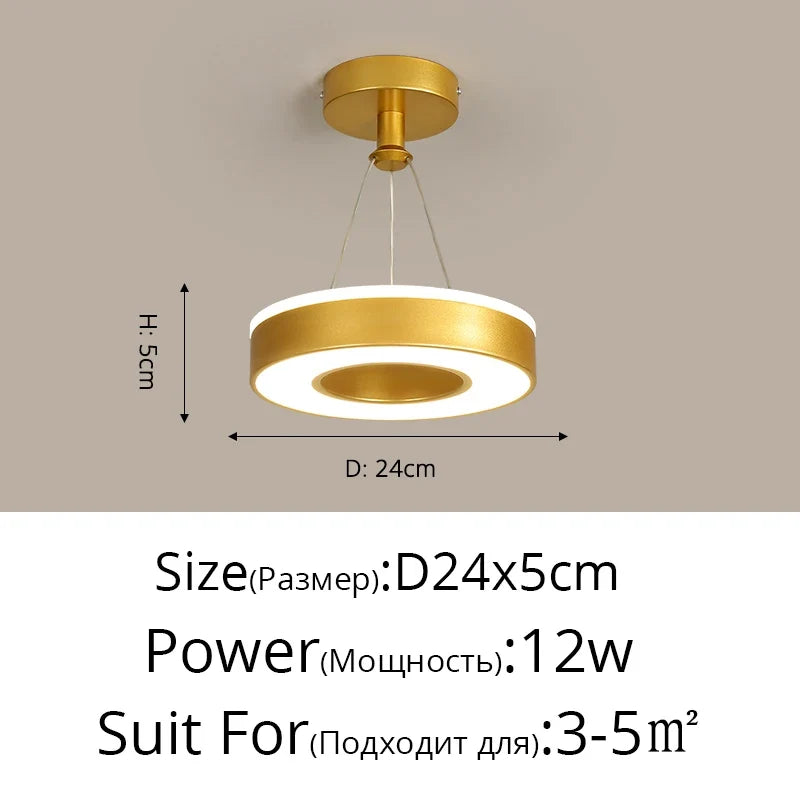 lustres led modernes pour décoration de maison luminaire