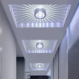 Plafond moderne avec lampe encastrée led artly créative