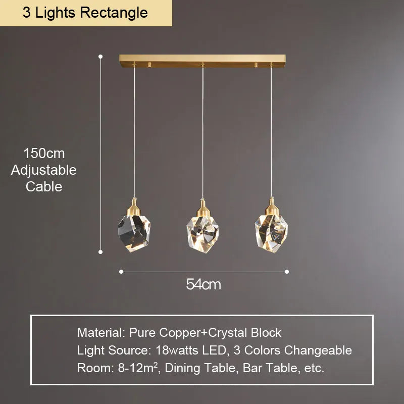 lustre spoutnik design moderne pour décoration intérieure en cristal