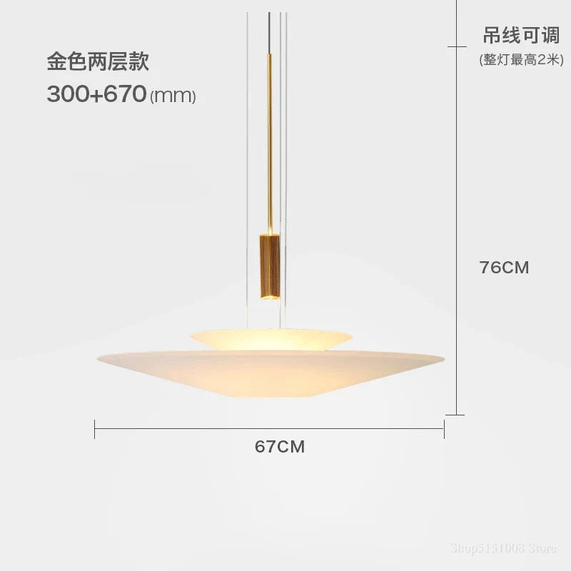 lustre moderne de flamant rose led pour décoration loft