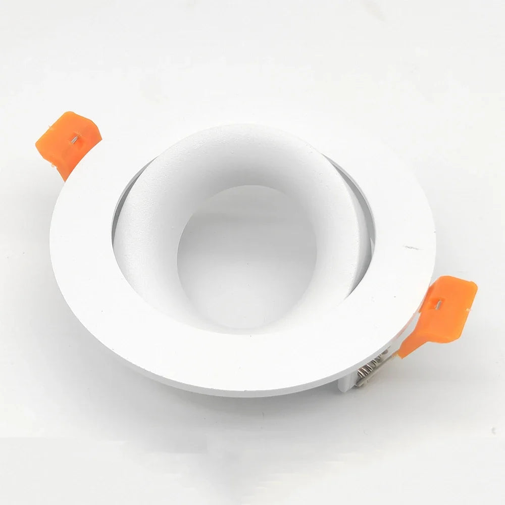 spot encastrable réglable avec lumière remplaçable et design moderne