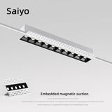 "saiyo led spot barre lumineuse linéaire magnétique sans monture"