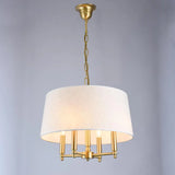 lustre en cuivre véritable pour décoration moderne intérieure