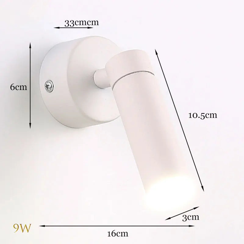 Applique murale LED familial loft