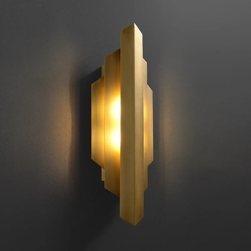 applique murale en cuivre design moderne luxe intérieur
