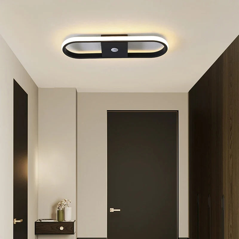plafonnier led avec détecteur de mouvement pir idéal pour intérieur