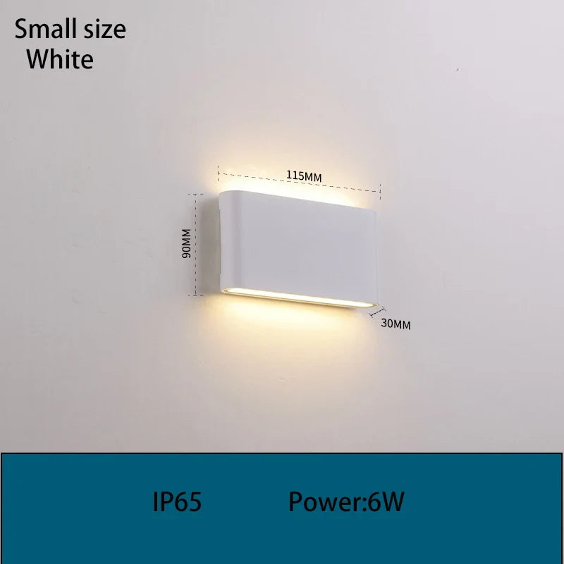 applique murale 	ip65 étanche pour jardin extérieur