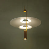 lustre moderne de flamant rose led pour décoration loft
