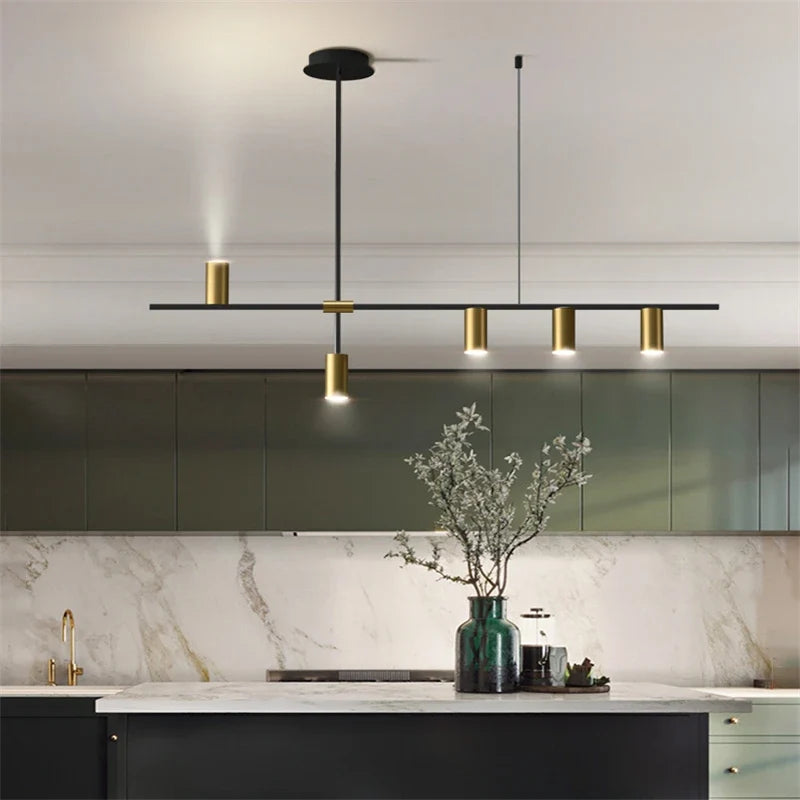 lustre simple led moderne pour café restaurant