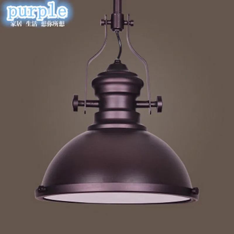lustre industriel en fer style nordique pour cadeaux de nouvel an