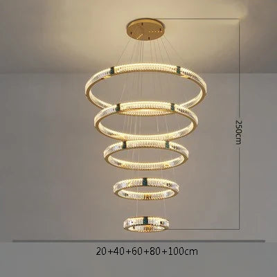 suspension en cristal design moderne pour intérieur élégant