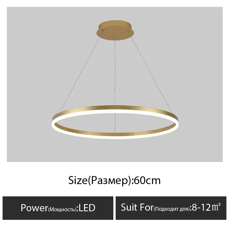 lustre moderne pour éclairage intérieur décoratif suspendu