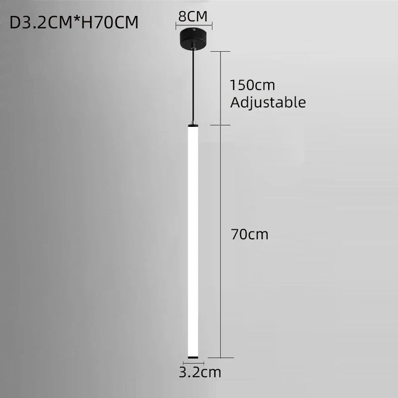 lustre moderne à led pour table et bar élégant