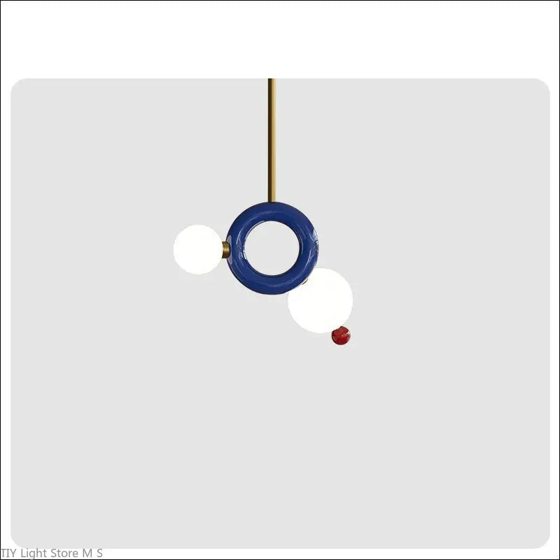 suspension moderne minimaliste en résine gourde