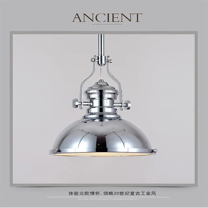 lustre industriel en fer style nordique pour cadeaux de nouvel an