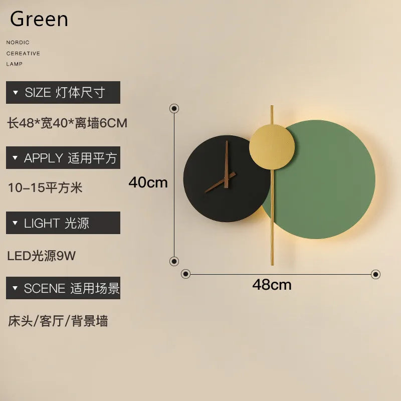 applique murale led au design moderne pour intérieur élégant