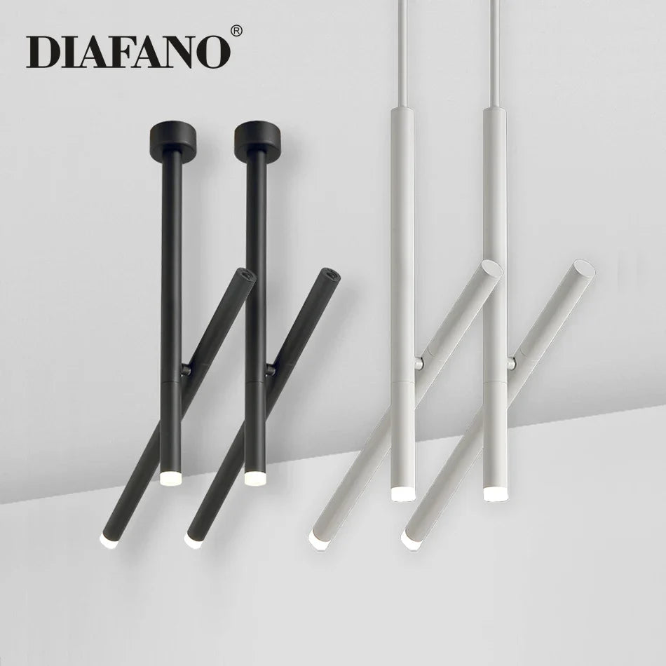 Suspension LED modernes 10W monté en surface COB salon Bar cuisine foyer salle à manger Luminaire plafonnier réglable