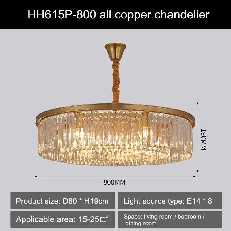 lampe à double usage en cristal pour décor moderne