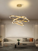 lustre simple style nordique moderne cercle rond décoration intérieure
