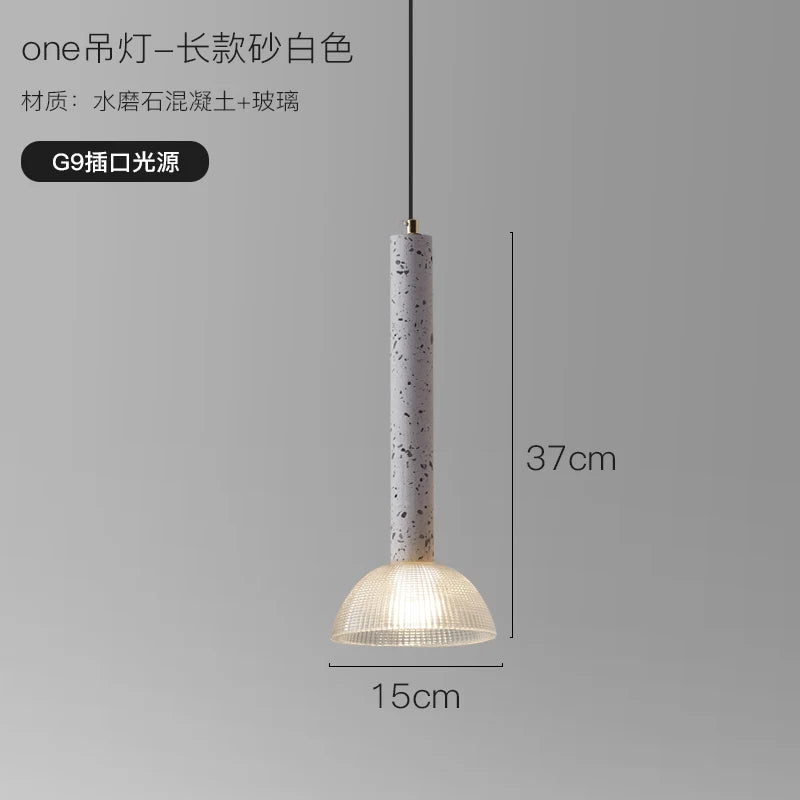 suspension en terrazzo pour cuisine et bar moderne