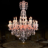 lustre moderne en cristal pour décoration intérieure élégante