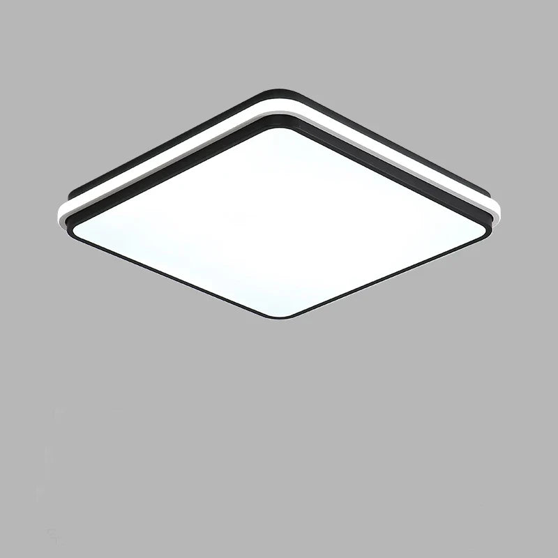 plafonnier moderne à LED ultra fin avec intensité variable