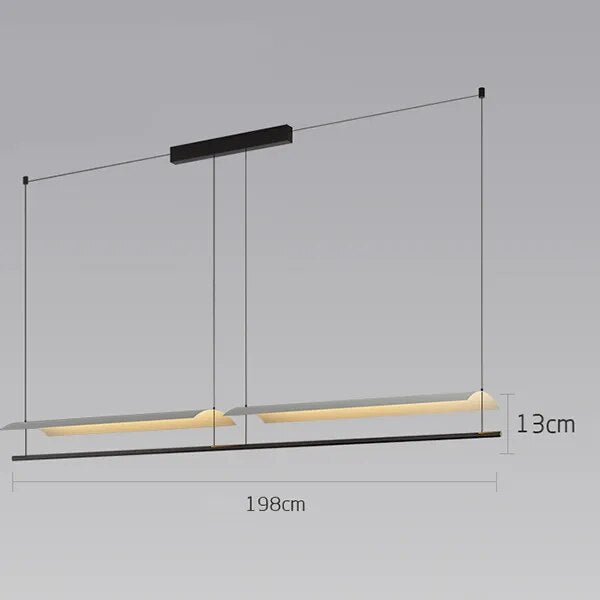 Lustre LED minimaliste design