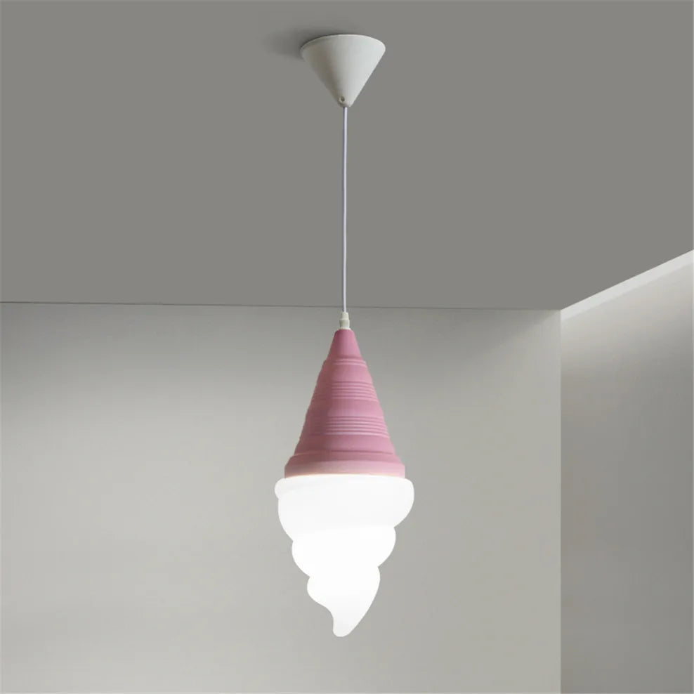 suspension enfants led créatif cônes crème glacée