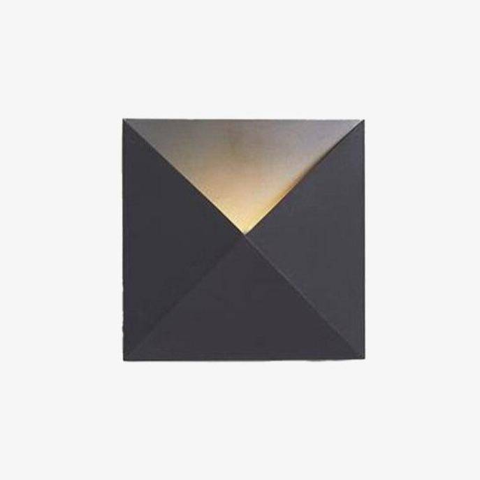 Applique murale design moderne carré et triangle Aisle